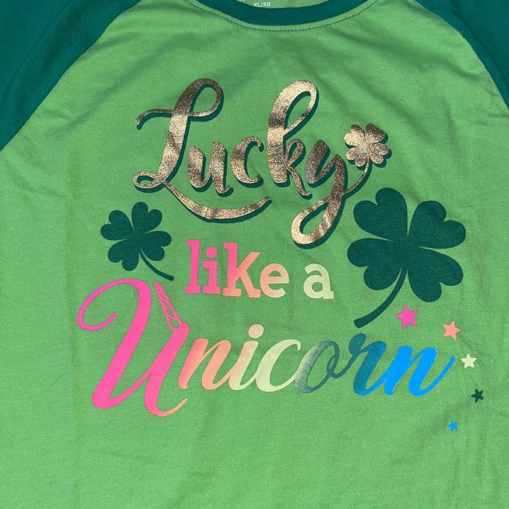 4 For $12 For $12 Girls St Patrick's Day Tee - Picture 4 of 8